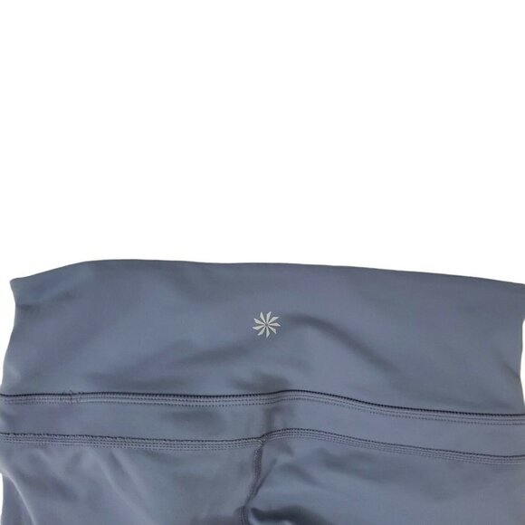 Athleta Womens Leggings Small Gray Straight Up Capri Pants Yoga Stretch 983309 - Picture 7 of 11